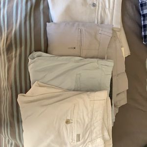 4 pair of summer weight light pants